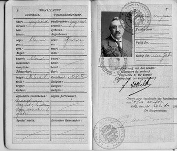 Paspoort Frederik Johannes