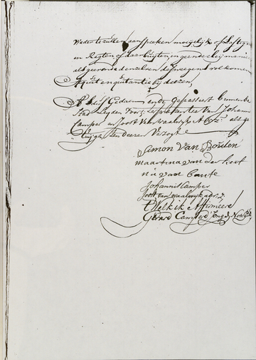 Notaris Gerard Camper de Jonghe, 20 jan 1757 blz 4.
