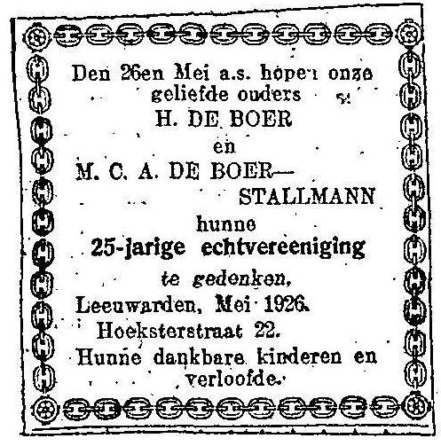  - ZilverenHuwelijk_DeBoer_Stallmann_mei1926