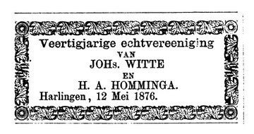 Afbeelding bij Johannes Hermanus Witte