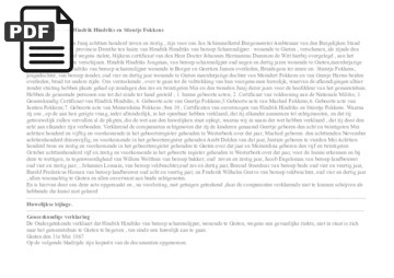 Abbildung einer Publikation auf Genealogie Online
