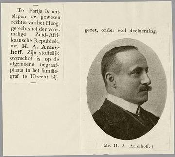 Afbeelding bij Herman Arnold Ameshoff