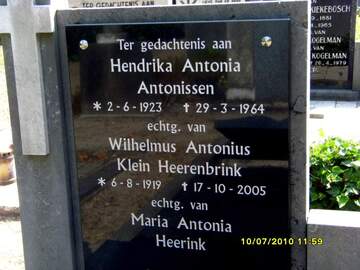 Afbeelding bij Hendrika Antonia Antonissen