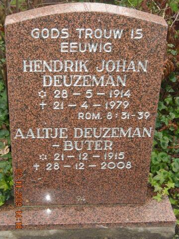 Image for Hendrik Johan Deuzeman
