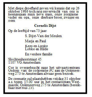 Afbeelding bij Cornelis Dijst