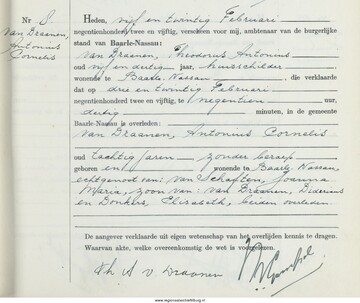 Afbeelding bij Antonius Cornelis van Draanen
