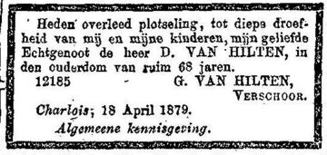 Afbeelding van een publicatie op Genealogie Online