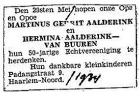 Afbeelding bij Martinus Gerrit Aalderink