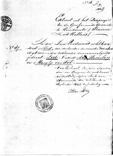Abbildung einer Publikation auf Genealogie Online