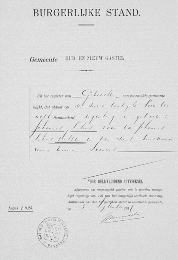 Abbildung einer Publikation auf Genealogie Online