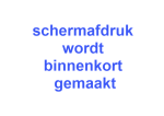 Screenshot van website