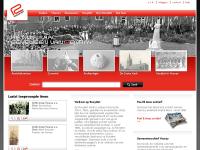 Screenshot van website