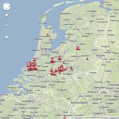 Kwartierstaat op de kaart